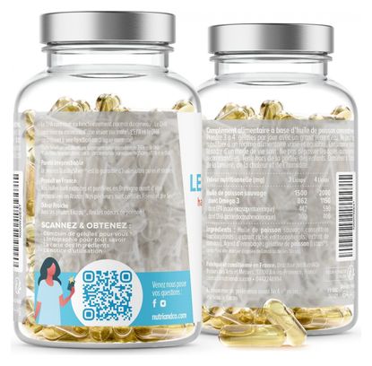 Oméga 3 - Performance et Santé Cardiovasculaire - 120 gélules
