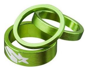 SPANK Kit 3 spacers management TWEET TWEET 1'' 1/8 Green