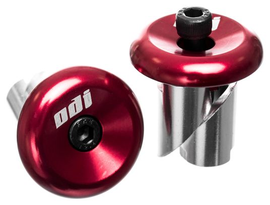 ODI Alu End Plugs Rosso