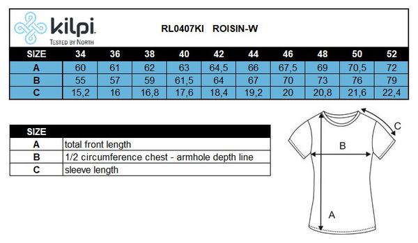 T-shirt coton femme Kilpi ROISIN-W