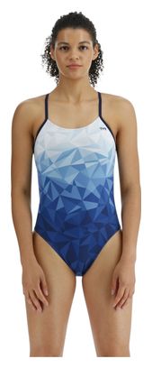 Tyr Durafast Elite Women Swimsuit Blue Geoscope
