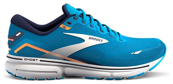 Brooks Ghost 15 Running Shoes Blue Orange Men's