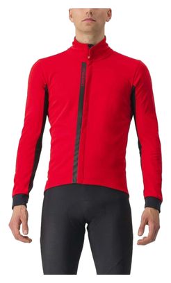 Castelli Entrata Langarm Jacke Rot