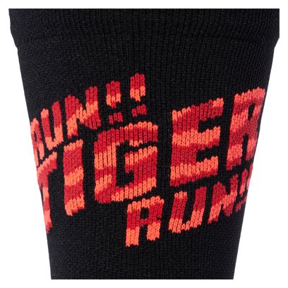 Calcetines <strong>Asics Performance Run Crew</strong> Unisex Negro Rojo