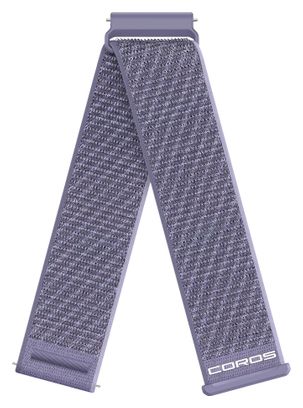 Coros Apex 4 24 mm Nylon Watch Band Lavender