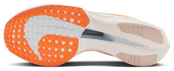 Nike Vaporfly 3 Beige Orange Frauen Laufschuh