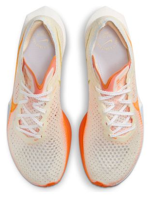 Zapatillas de running para mujer Nike Vaporfly 3 Beige Naranja