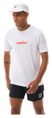 Camiseta Compressport Training Ironman 2026 Blanca/Roja