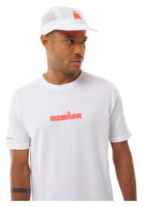 Camiseta Compressport Training Ironman 2026 Blanca/Roja