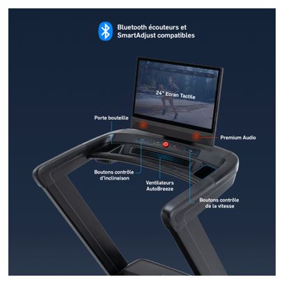 Tapis de course Commercial 2450 Ecran tactile 24  Connecté iFIT