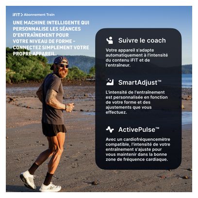 Tapis de course Commercial 2450 Ecran tactile 24  Connecté iFIT