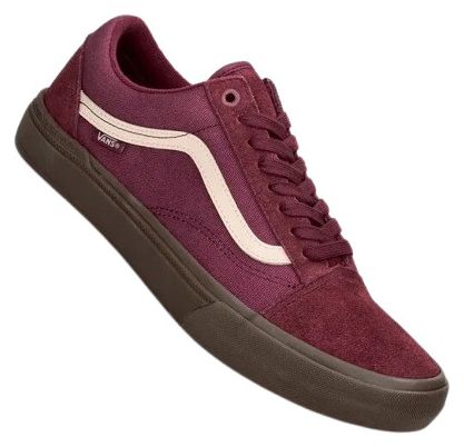 Halbschuhe Vans BMX Old Skool Rot Bordeaux