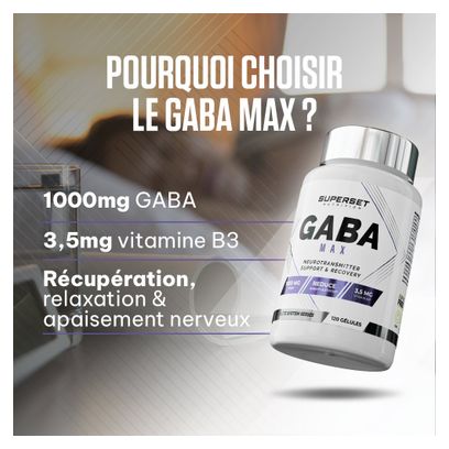 Gaba Max (120 Caps) - Superset Nutrition -  Gaba