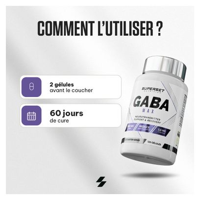 Gaba Max (120 Caps) - Superset Nutrition -  Gaba