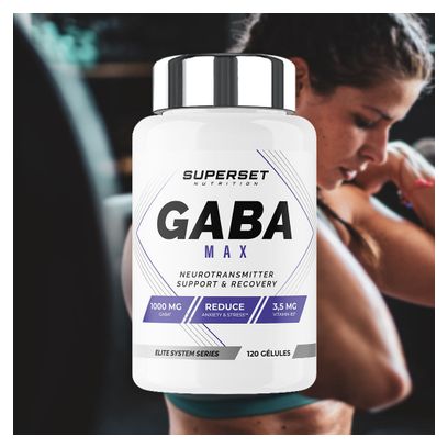 Gaba Max (120 Caps) - Superset Nutrition -  Gaba