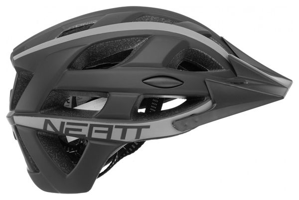 Neatt Basalte Race MTB Helm Zwart Grijs