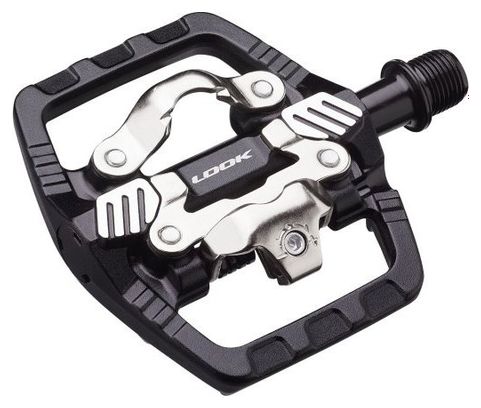 Ein Paar halbautomatische Gravel-Pedale X-Venture+ in Schwarz | Alltricks.de