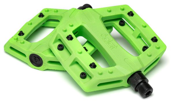 Eclat Contra Pedals Neon Green