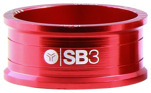 Set di 5 distanziali sterzo SB3 Kroma 1''1/8 rosso