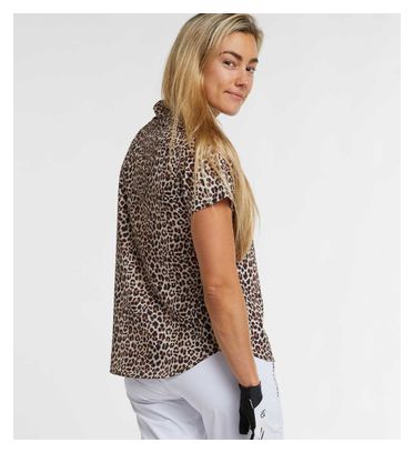 Technisches Damenhemd Dharco Party Leopard