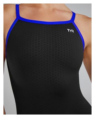 Maillot de Bain Femme TYR Hexa Diamondfit Bleu/Bleu 32 US