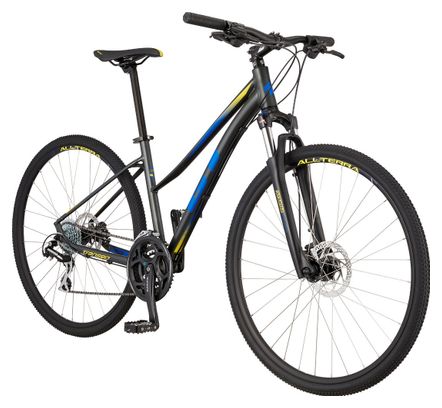 GT Transeo Elite Step-Thru Hybrid Bike Shimano Acera 8S 700 mm