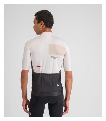 Maillot Manches Courtes Sportful Breakout Supergiara Blanc
