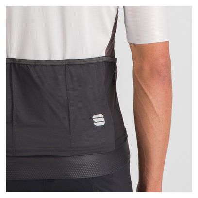 Maillot Manches Courtes Sportful Breakout Supergiara Blanc
