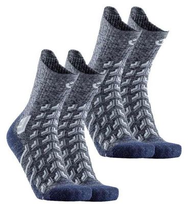 Chaussettes de randonnée pour l'été. Lot de 2 paires - Trekking Cool Crew