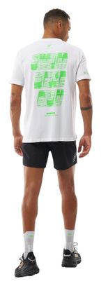 Camiseta Compressport Training Ironman 2026 Blanca/Verde