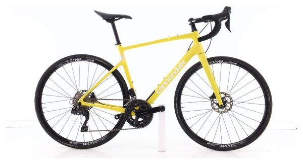 Produit reconditionné · Cannondale Synapse 2 Carbone Di2 12V · Jaune / Vélo de route / Cannondale | Très bon état