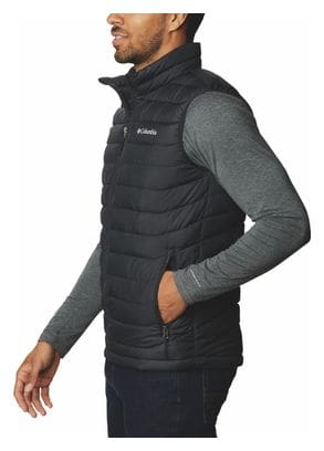 Columbia Powder Lite II Black Sleeveless Down Jacket