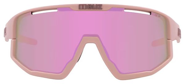 Lunettes Bliz Fusion Rose Mat - Rose Miroir