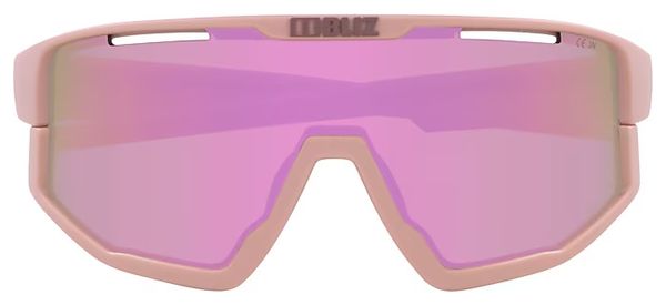 Bliz Fusion Brillen Matt Pink - Mirror Pink