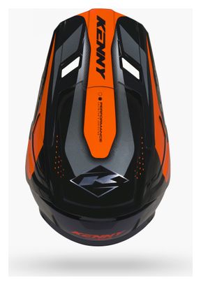 Casque Integral Kenny Performance Graphic Racing Orange Enfant