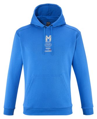 Herenblauw Millet Compagnie des guides chamonix sweatshirt