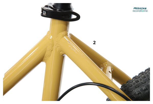 Tandem Semi-Rigid Fluid MicroShift Mezzo 3x10V 29'' Amarillo Arena M/L 170/205cm - Producto renovado