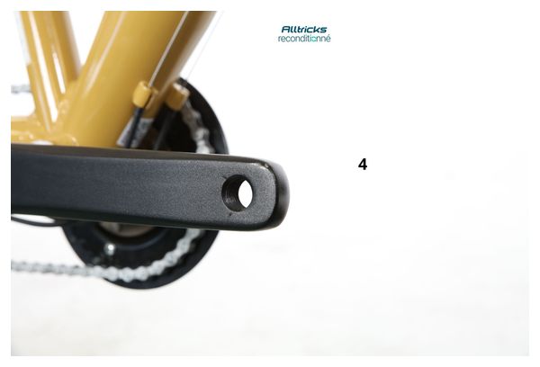 Tandem Semi-Rigid Fluid MicroShift Mezzo 3x10V 29'' Amarillo Arena M/L 170/205cm - Producto renovado
