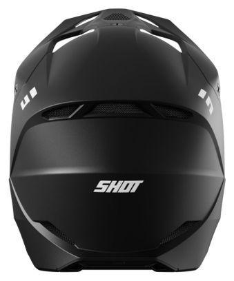 Casque Integral Shot Furious Adulte Solid Noir Mat