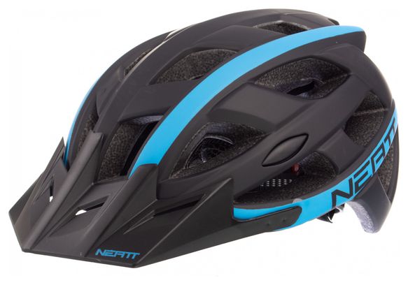 Casco MTB Neatt Basalt Race Nero Blu