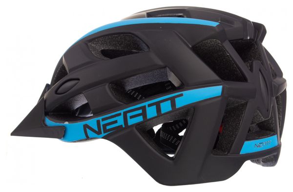 Casco MTB Neatt Basalt Race Nero Blu