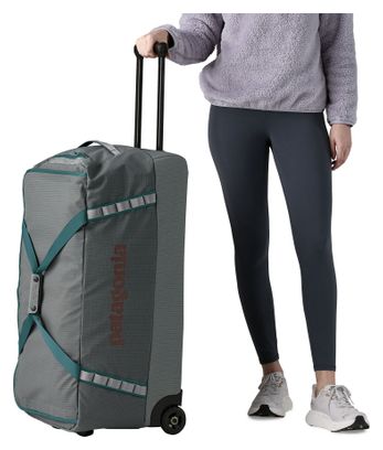 Bolsa con ruedas Patagonia Black Hole Wheeled Duffel 100L Gris