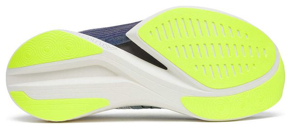 Saucony Endorphin Elite 2 Running Shoes White/Blue/Yellow Unisex
