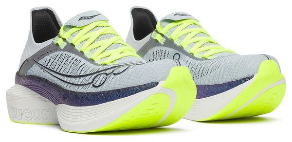 Saucony Endorphin Elite 2 Running Shoes White/Blue/Yellow Unisex