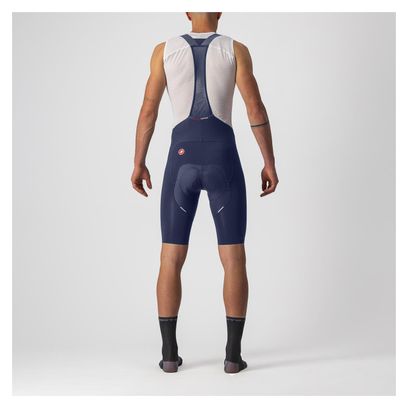 Cuissard Court Castelli Free Aero Rc Bleu/Blanc