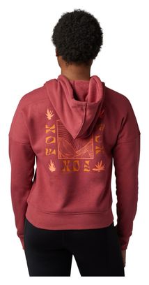 Fox Hinkley DWR Women's Scar Hoodie Red