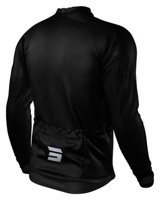 Maillot Manches Longues Shot Unlimited Zip Noir - Taille Maillot - XXL