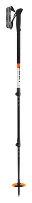 Leki Skysolo Telescopic Poles, White/Black/Orange (110–145 cm)