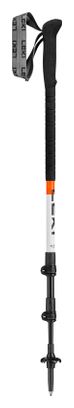 Leki Skysolo Telescopic Poles, White/Black/Orange (110–145 cm)