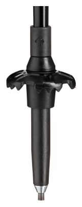 Leki Skysolo Telescopic Poles, White/Black/Orange (110–145 cm)